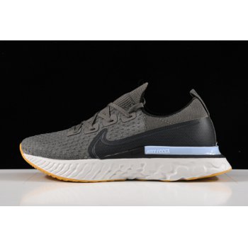 2020 Nike React Infinity Run Flyknit Dark Grey Black CD4371-401 Shoes